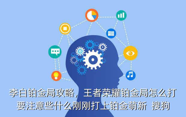 李白铂金局攻略,王者荣耀铂金局怎么打要注意些什么刚刚打上铂金萌新 搜狗