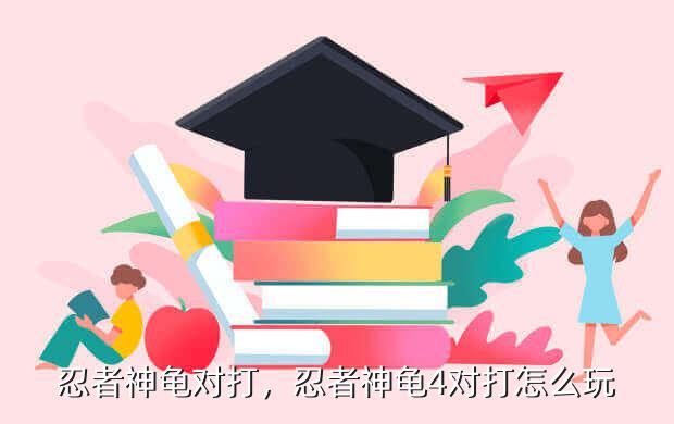 忍者神龟对打,忍者神龟4对打怎么玩