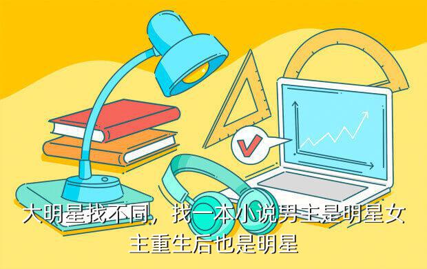 大明星找不同,找一本小说男主是明星女主重生后也是明星