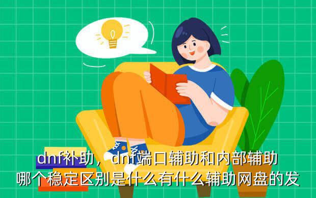 dnf补助,dnf端口辅助和内部辅助哪个稳定区别是什么有什么辅助网盘的发