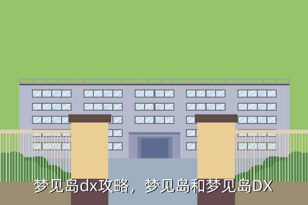梦见岛dx攻略,梦见岛和梦见岛DX