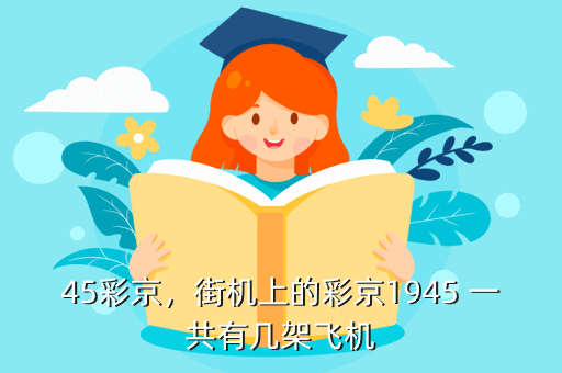 45彩京,街机上的彩京1945 一共有几架飞机