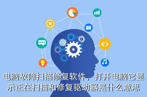 电脑故障扫描修复软件,打开电脑它显示正在扫描和修复驱动器是什么意思