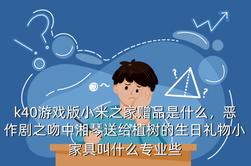 k40游戏版小米之家赠品是什么,恶作剧之吻中湘琴送给植树的生日礼物小家具叫什么专业些