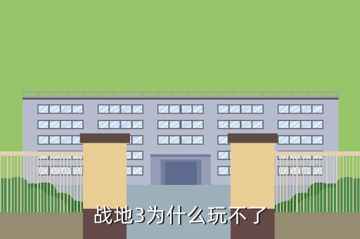 战地3为什么玩不了