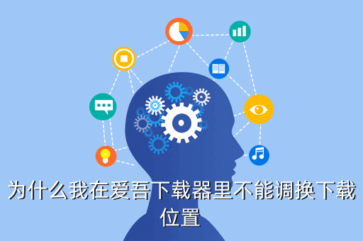 为什么我在爱吾下载器里不能调换下载位置