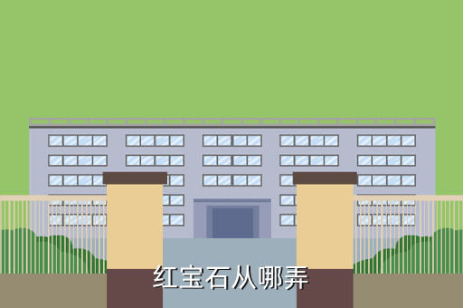 红宝石从哪弄