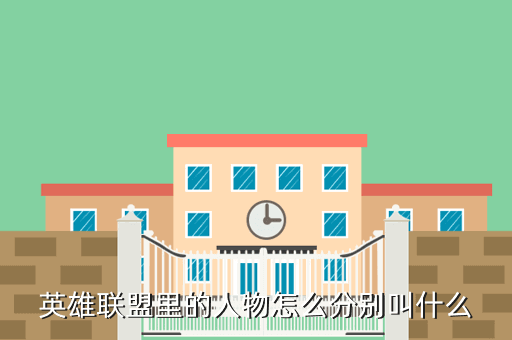 英雄联盟里的人物怎么分别叫什么