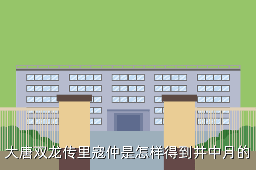 大唐双龙传里寇仲是怎样得到井中月的