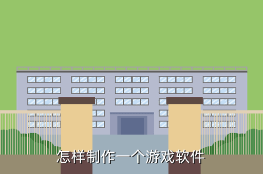 怎样制作一个游戏软件