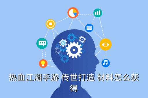 热血江湖手游 传世打造 材料怎么获得