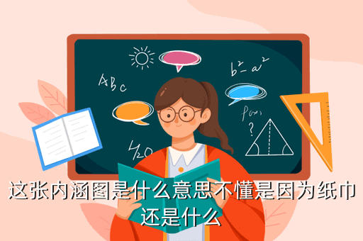 这张内涵图是什么意思不懂是因为纸巾还是什么