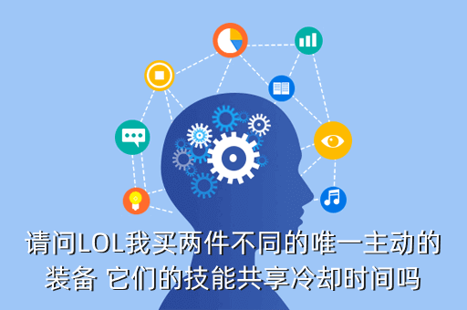 请问LOL我买两件不同的唯一主动的装备 它们的技能共享冷却时间吗