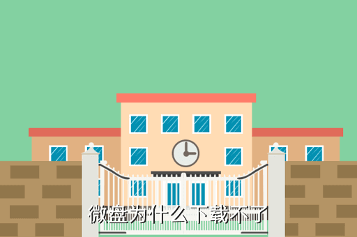 微盘为什么下载不了