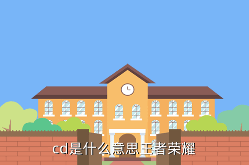 cd是什么意思王者荣耀