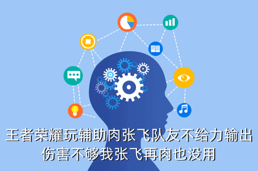王者荣耀玩辅助肉张飞队友不给力输出伤害不够我张飞再肉也没用