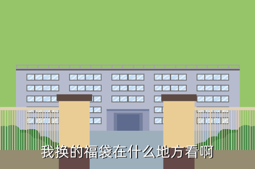 我换的福袋在什么地方看啊