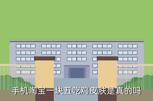 手机淘宝一块五吃鸡皮肤是真的吗