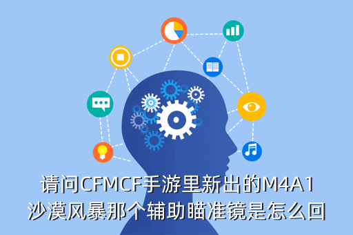 请问CFMCF手游里新出的M4A1沙漠风暴那个辅助瞄准镜是怎么回