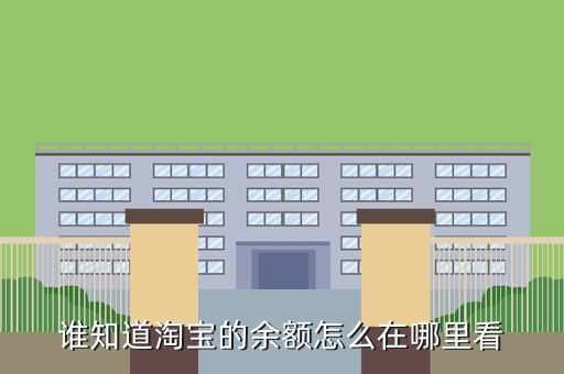 谁知道淘宝的余额怎么在哪里看
