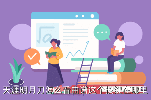天涯明月刀怎么看曲谱这个按键在哪里