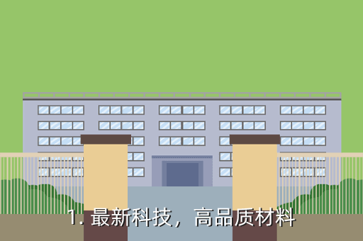 1. 最新科技,高品质材料