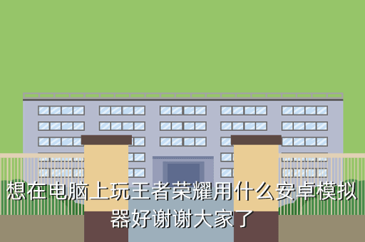 想在电脑上玩王者荣耀用什么安卓模拟器好谢谢大家了
