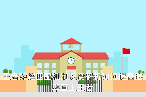王者荣耀匹配机制深度解析如何提高胜率直上王者